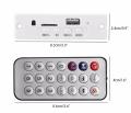 Mini Universal Car Audio Remote Control - MP3 Remote Control FM Modulator remote - Universal Infrared IR Remote. 