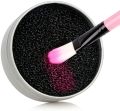 Allure Dry Makeup Brush Color Removal Sponge- Color Switch Makeup Brush Cleaner - Reusable Eyeshadow Brush Remover Sponge - Quick Cleaners for Makeup Brushes- Makeup Brush Color Cleaner- Quick Switch between Dry Color- Makeup Color Cleaner - Makeup Brush. 