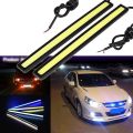 1Pcs 17CM Car LED COB DRL Daytime Running Lights 12V Waterproof External LED Car Light Source Parking Fog Bar Lamp Car Styling 8 Color Options. 