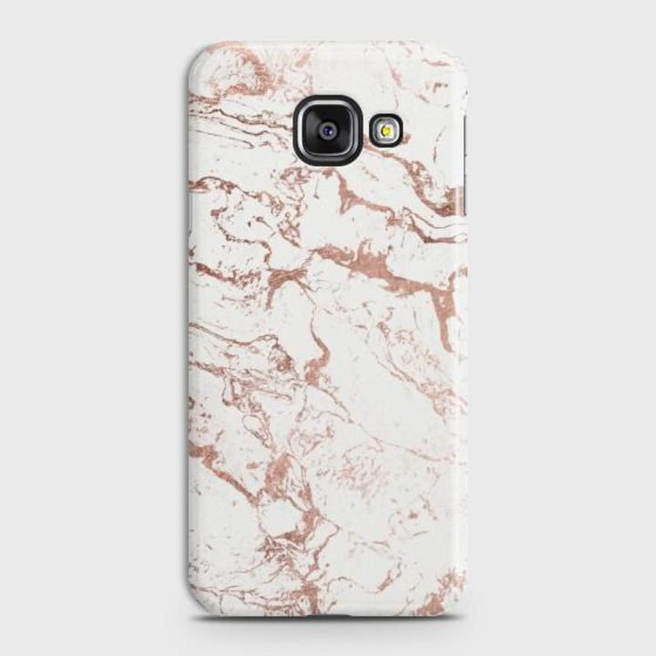 Samsung A3 2016 (A310) Cover - SkinLee HQ Hard Case - Chick RoseGold Marble - SKINLEE-120-1-237-32