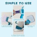 Children's Bubble Machine 25 Hole Bazooka Bubble Machine Bubble gun Kids handheld 25-hole rocket bubble machine Gatling gun toy for boys and girls perfect for outdoor indoor summer play pool party birthday wedding party toy amazing gifting item. 