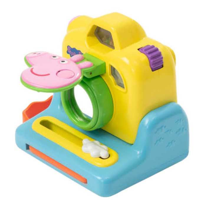 peppa click pic camera interactive childrens camera with light and sound toy for kids