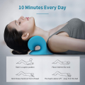 Neck Massage Pillow Neck Shoulder Cervical Chiropractic Traction Device Massage Pillow for Pain Relief Body Neck Massager. 