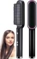 2 in 1 Hair Straightening Comb & Curling Brush | Fast Heating, Anti-Scald, Multifunctional Design | No Damage, Easy to Use. 