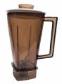 Moulinex Old Model  blender Separate 1 liter Jug Original In Brown Color. 