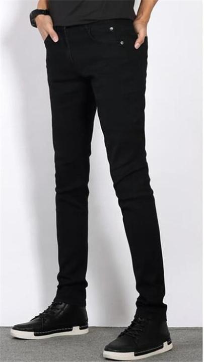 Black%20Skinny%20fit%20Denim%20Jeans%20For%20Men%20-%20Image%204
