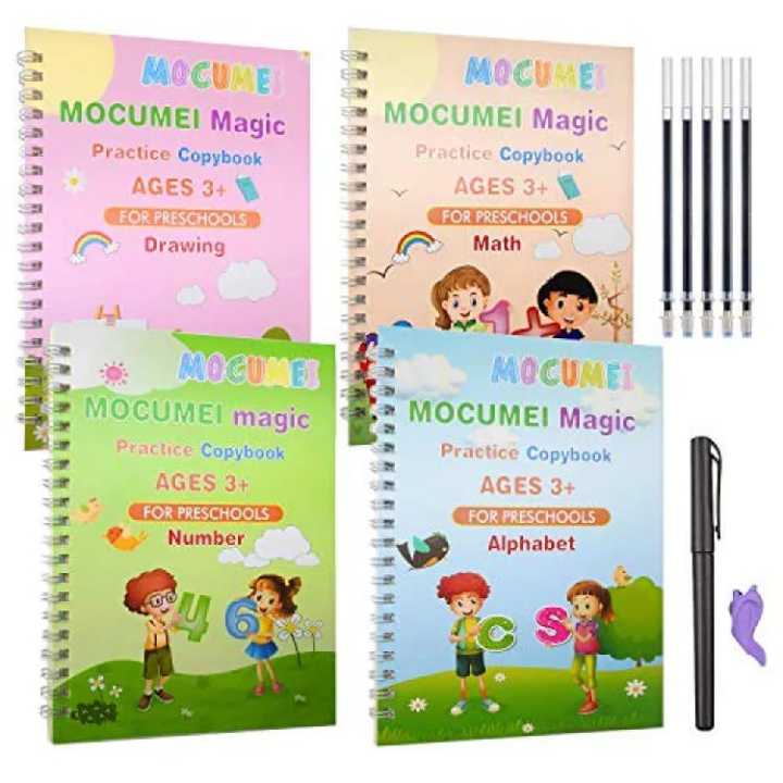 Magic%20Practice%20book%20(4%20Books%20+%20Magic%20Pen%20&%2010%20Ink%20Refills)%20Magic%20Book%20for%20Montessori%20Children%20%20Handwriting%20First%20%20Baby%20Learning%20Books%20for%20Kids%20-%20Image%205