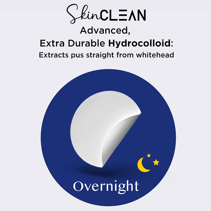 SKINCLEAN%20(48%20Count)%20Pimple%20Patches%20Acne%20Hydrocolloid,%20Clear%20Blemish%20Stickers,%20infused%20with%20Salicylic%20Acid%20&%20Tea%20Tree%20Oil,%20Waterproof,%20Mighty%20Miracle%20Face%20Patch,%203%20sizes%20(8-10-12mm)%20-%20Image%206