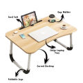 Multifunctional Versatile Foldable Laptop Desk Portable and Lightweight Stand for Bed, Couch, Breakfast, Work, Reading and Writing, Lap Table with Large Tray (A2zee Shopping). 