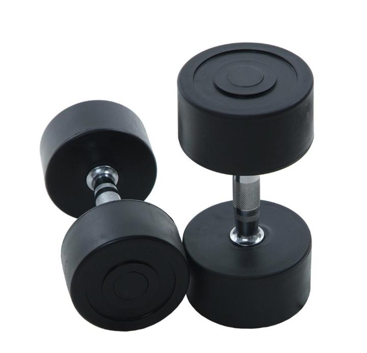 Pair of 1kg 2kg 3kg 4kg 5kg 6kg 8kg 10kg Rubber Coated Dumbbell Fitness Home Gym Home Exercise Dumbell