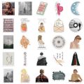 50PCS Taylor Swift Music Album Folklore and Evermore Graffiti Stickers Waterproof Stickers For Computer Suitcase Decoration.