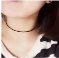Simple Black Beads Short Necklace Female Fashion Jewelry Women Choker Necklaces Bijoux Femme Ladies Party Necklace. 