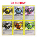 【Cathery Baby Store】Random 10-20PCS English Pokemon Card Pokémon Playing Game 1996 Vmax GX MEGA TEAM Trading Battle Collection Cards Toy. 