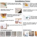 60cm x 2meter wallpaper stiker sheets  Water proof Self adhesive. 