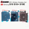 1Pcs For Samsung Galaxy S10 Plus S10+ S10E G970 G973 G975 Wireless Charging Induction Coil NFC Module Flex Cable Replacement. 