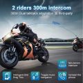 V10 Bike Helmet Bluetooth Intercom – Wireless Headset with Noise Reduction, Handsfree Calls & Music Control for Motorcycle Helmets. 
