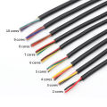 Ul2464 Sheathed Wire Cable 28 26 24 22 20 18 16 Awg Copper Cable 2 3 4 5 6 7 8 10 Core Soft Electronic Audio Wire 2/5/10m. 