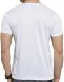 plane white T shirt. 