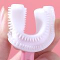 Set Of 2 Baby Toothbrush Premium Quality U shaped Silicon Brush For Kids Teeth Cleaning  Extra Soft Teether. 