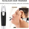 Electric Nose Hair Trimmer Painless Nose and Ear Hair Remover, Eyebrow Clipper Waterproof Clean Kit for Men and Women. 