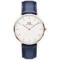 New Style  Brown Leather Strap Watch For Unisex. 
