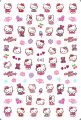 New Cartoon Tom and Jerry Hello Kitty Kuromi Sanrio Nail Stickers Pokémon Pikachu 3D Stickers For Nails Nail Art Decoration. 