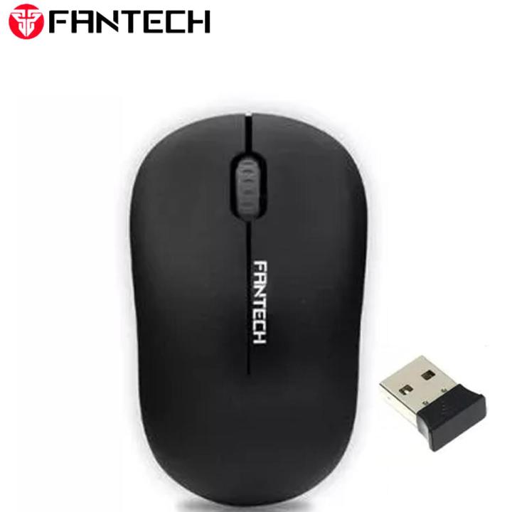 FANTECH W188 Wireless Office Mouse 1200 DPI 10M Range USB Reliable With Responsive Cursor For Pc Laptop