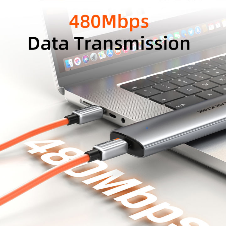 CABLETIME%20Fast%20240W%20USB-C%20Charge%20Cable%20-%201%20Meter%20-%20Image%207