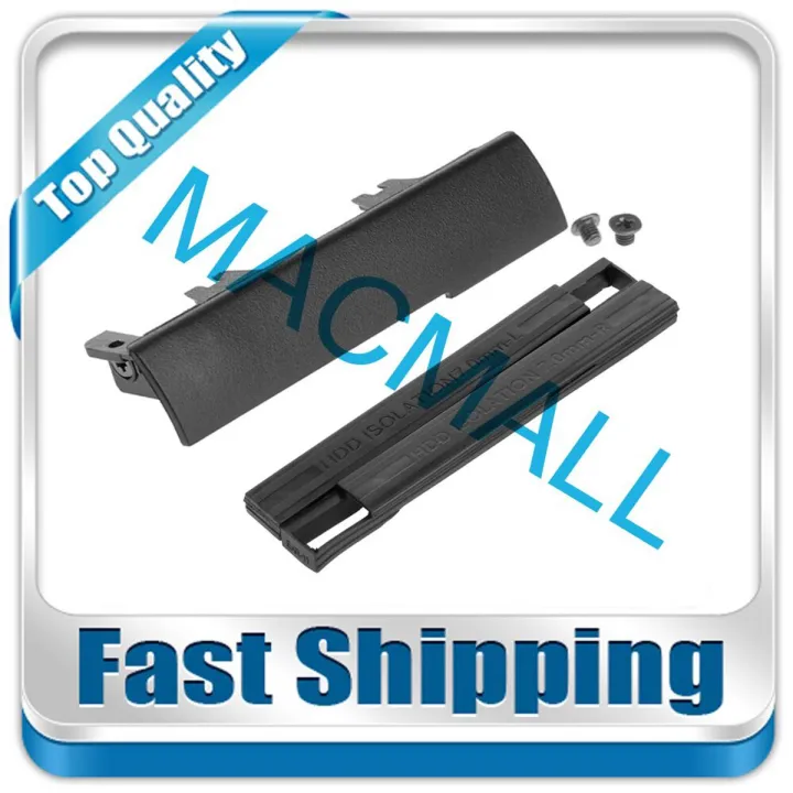 【3C VictoryEagle Store】1PCS New For Dell Latitude E6540 6540 Replacement Hard Drive Caddy + 7mm HDD Rubber Rails + Screws