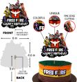 Free Fire Happy Birthday Decoration for Kids cake topper. 