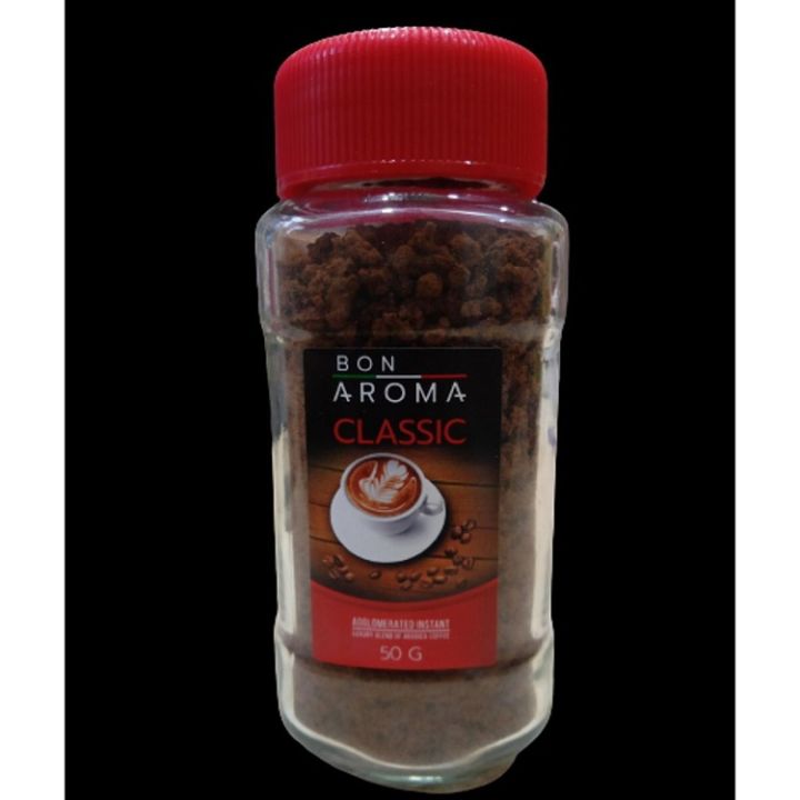 BON AROMA Classic, Luxury Blend of Arabica Coffee, 50gm (Imported)