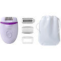 Phillips Satinelle Essential Compact Epilator with Shaver and Massage Attachments BRE275/30. 