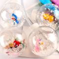 Handheld Transparent Cartoon Doll LED Light Ball Lantern Children Kids Toy. 