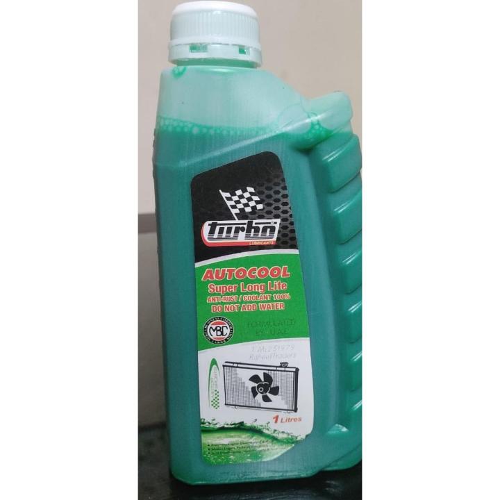 Anti Rust Radiator Coolant Heavy Duty Anti Freeze TURBO | Daraz.pk
