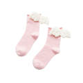 Girls Red Color Fashion Angel Wing Socks for 4 to 6 Year. 
