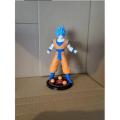Goku Super Saiyan Blue action figure customized hand made. 
