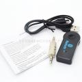 Car Aux Bluetooth Transmitter For Music and Calls WIth Mic Handsfree Adapter Receiver. 