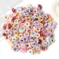 【Trusted】 Multicolor 3cm Daisy Flowers Artificial Jasmine Flowers For Wedding Home Room Decor Diy Wreath Craft Scrapbooking. 