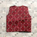 Sindhi Ajrak Waistcoat Koti Wasket for Kids Baby to Adult Girls Wear. 