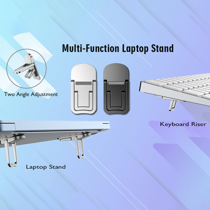 Nvisible Laptop Stand Mini Portable Holder Foldable Nvisible For Macbook ...