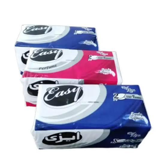 PERFUME TISSUE 550 SHEETS || 2 Ply Tissue || 2 X Easy Tissue