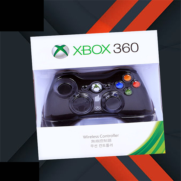 xbox 360 wireless controller BLACK
