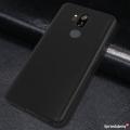 LG G7 ThinQ  Case Soft TPU Slim Smooth Flexible Protective Phone Cover -  Black Matte. 
