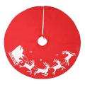 Migeet 40 Inch Christmas Tree Skirt Reusable Xmas Tree Skirt for Christmas Decorations Happy Thanksgiving Day Wedding Holiday Festivals Gift. 
