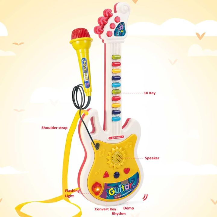 Children's%20light%20music%20guitar%20with%20microphone%20boys%20and%20girls%20toy%20student%20children's%20musical%20instrument%20Toys%20for%20Toddlers%201-3,%20Kids%20Montessori%20Karaoke%20Electric%20Guitar%20with%20Microphone%20&%20Piano%20Set-%20parent-child%20interactive%20play%20house%20toys%20Best%20Gifts%20For%20Kids%20-%20Image%204