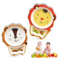 Cartoon Tableware for Children Anti-shock Plates Dinnerware Kids Dishes and Plates Children Dinner Divider  Plates. 