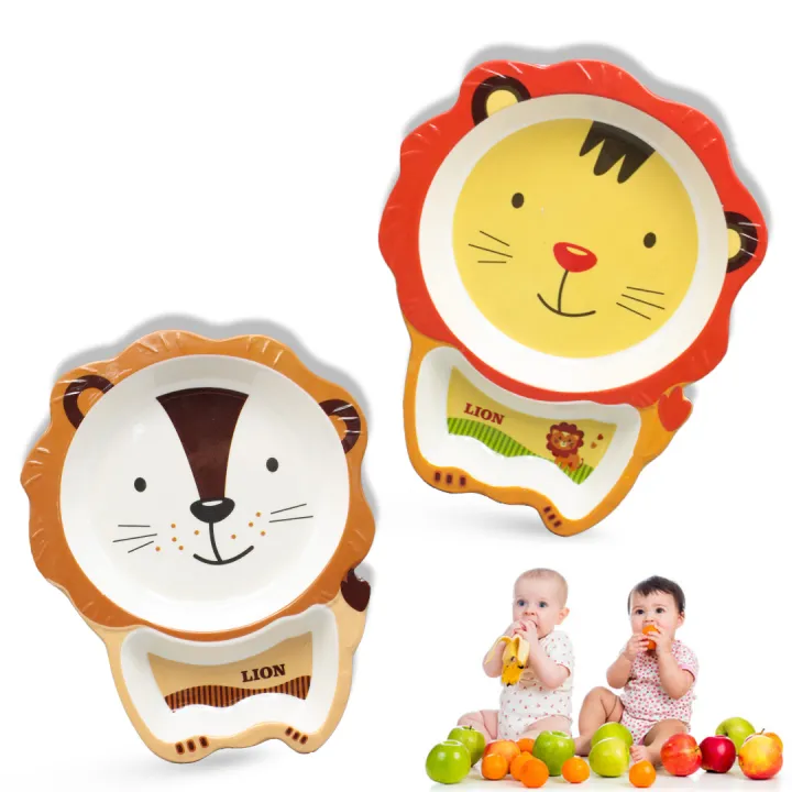Cartoon%20Tableware%20for%20Children%20Anti-shock%20Plates%20Dinnerware%20Kids%20Dishes%20and%20Plates%20Children%20Dinner%20Divider%20%20Plates%20-%20Image%205