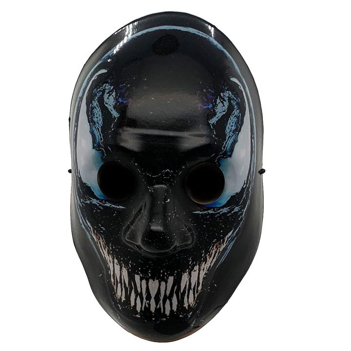 Universal%20Venom%20Style%20Neon%20Halloween%20Mask,%20Led%20Purge%20Mask%203%20Lighting%20Modes%20For%20Costplay%201%20Pc%20-%20Image%202