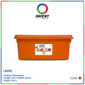 Orient Large Plastic Storage Box with Lockable Lid, Stackable BPA-Free Organizer for Home, Office, or Kitchen. 