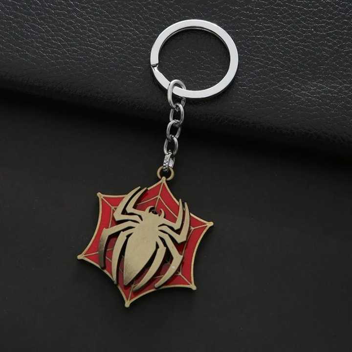 spinner%20keychain%20spider%20web%20Full%20Metal%20Spider%20Man%20Keychain%20&%20Spinner%20%20Keychain%20-%20Image%203